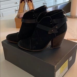Rag and Bone suede booties